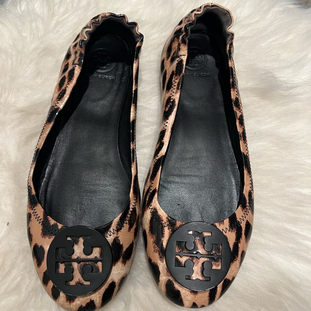 Tory Burch Leopard Flats